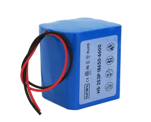 11.1V 6Ah lithium ion battery pack for automated guided vehicles AGV