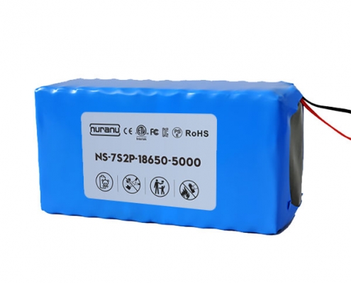 Batterie au lithium 25.9V 5.2AH 18650 pour trottinette électrique intelligente