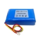 3.7V 9200mAh lithium polymer battery pack for medical equipment