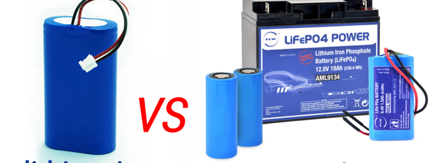 LiFePO4 vs lithium ion battery