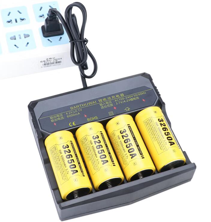 32650 batteries charger