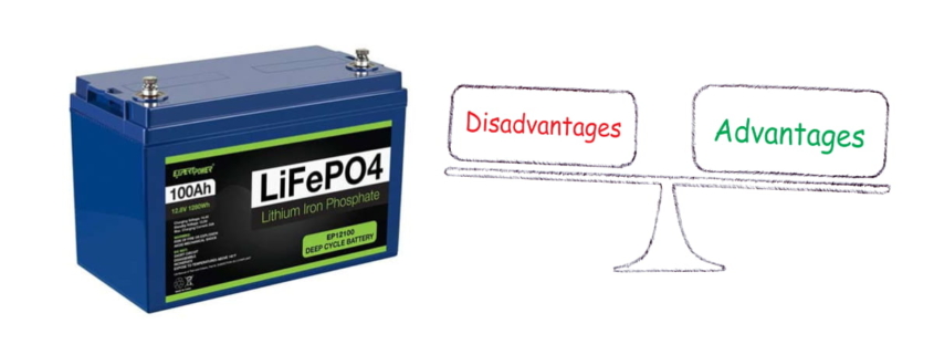 Advantages and disadvantages of lifepo4 battery