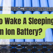 ¿Cómo despertar un paquete de baterías de iones de litio dormido?