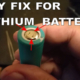fix a lithium ion battery