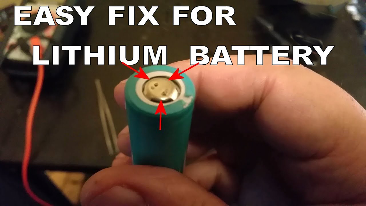 fix a lithium ion battery