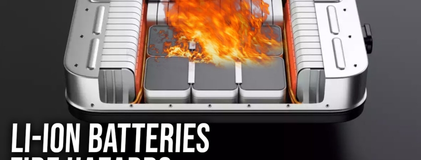 lithium-ion battery fire