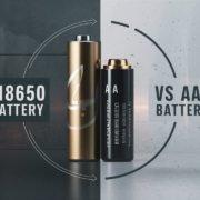 18650 battery vs aa battery