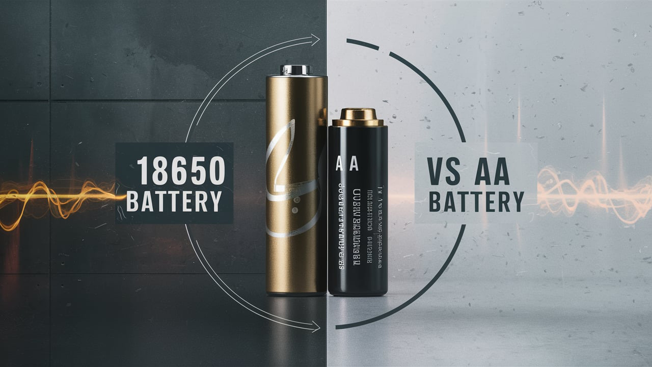 18650 battery vs aa battery