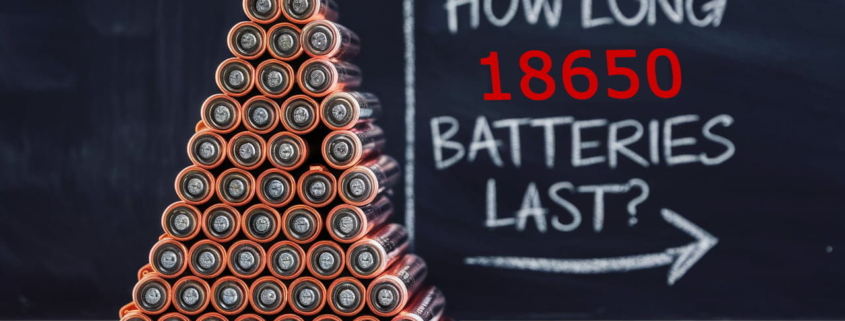 how long do 18650 batteries last