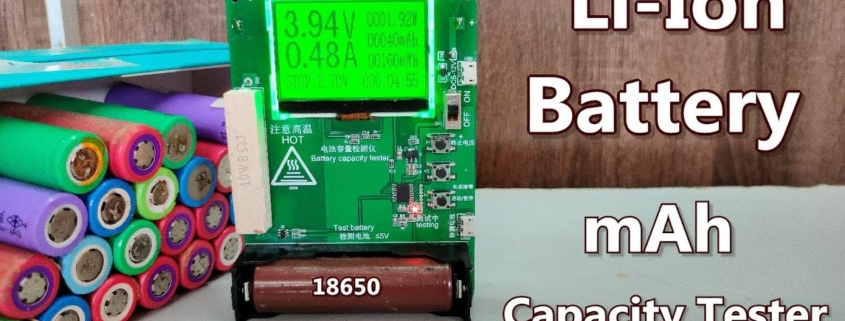 how to calculate 18650 battery capacity