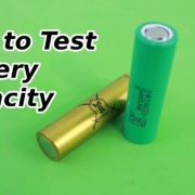 how to check 18650 battery capacity