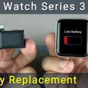 how to replace apple watch battery