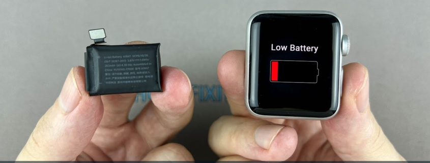 how to replace apple watch battery