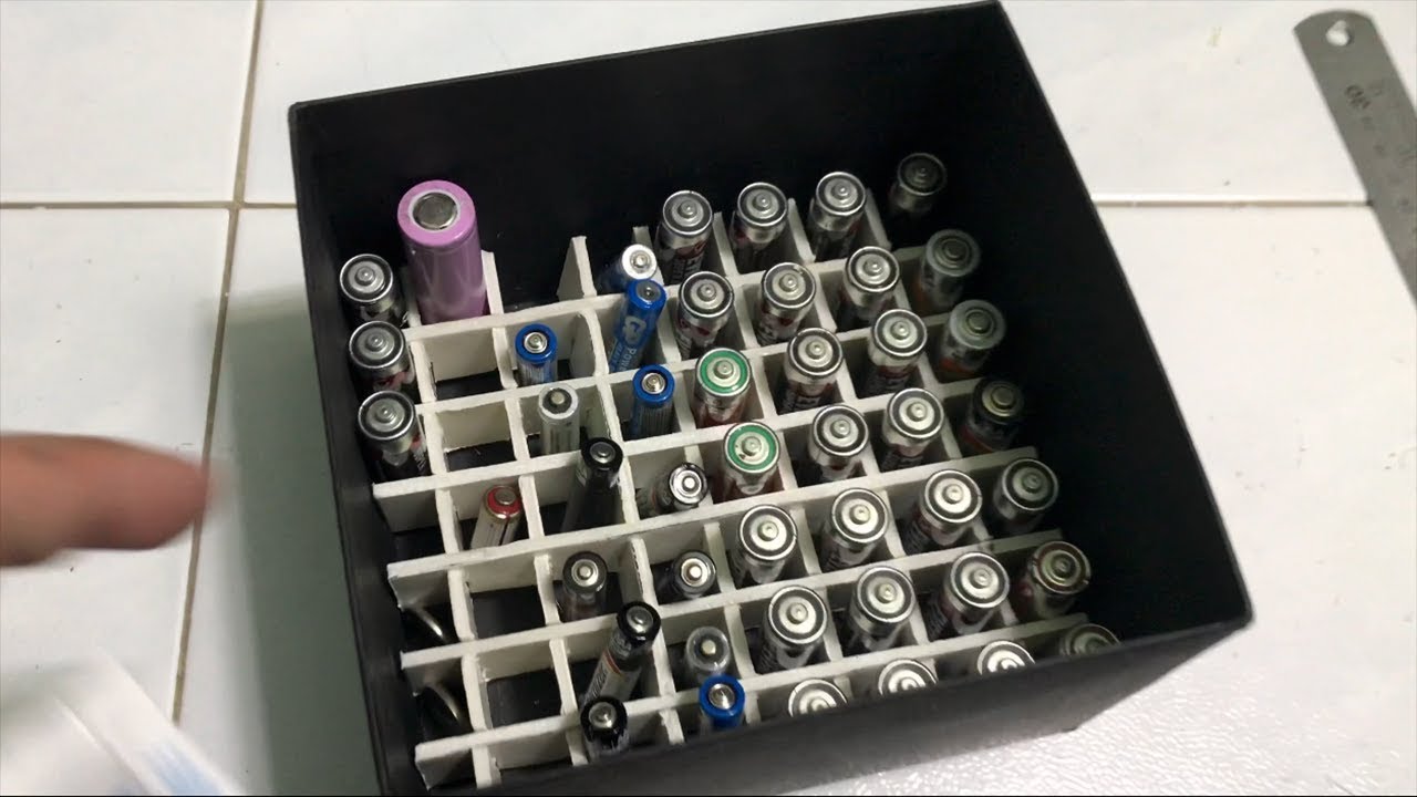 18650 battery storage