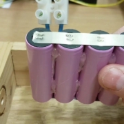 spot welding 18650 batteries