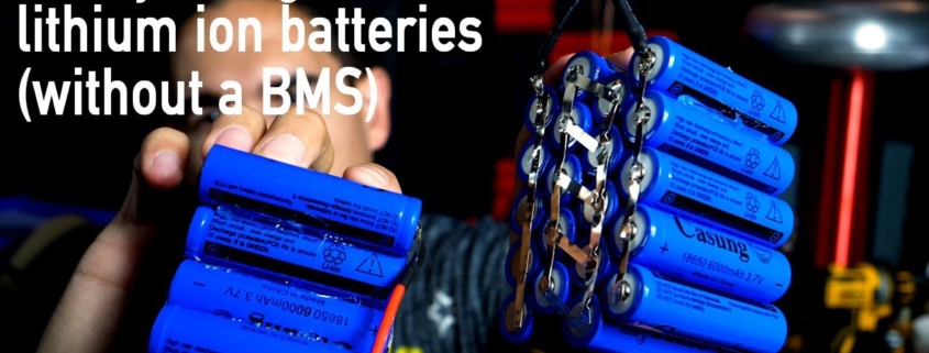 can you trickle charge a 18650 battery pack