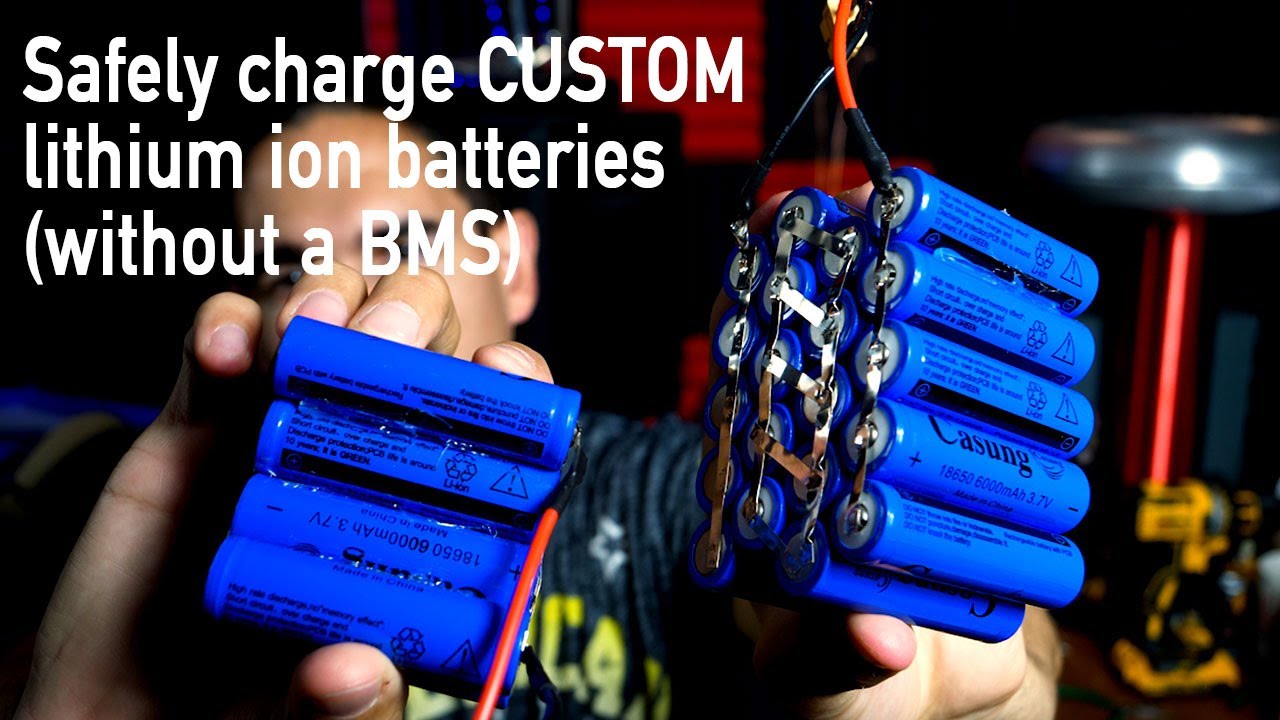 can you trickle charge a 18650 battery pack