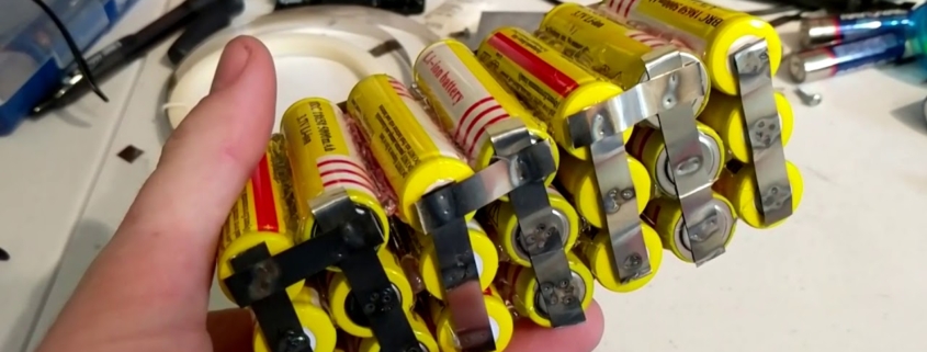 how to calculate ah of 18650 battery pack