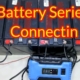 how to connect batteries in series