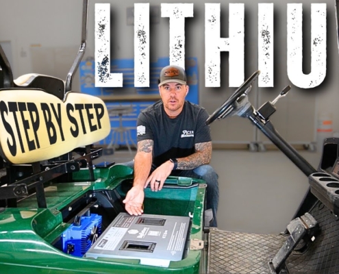 what voltage is a golf cart battery