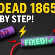 how to bring a 18650 battery back to life