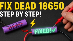 how to bring a 18650 battery back to life