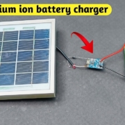 how to charge 18650 battery with solar panel