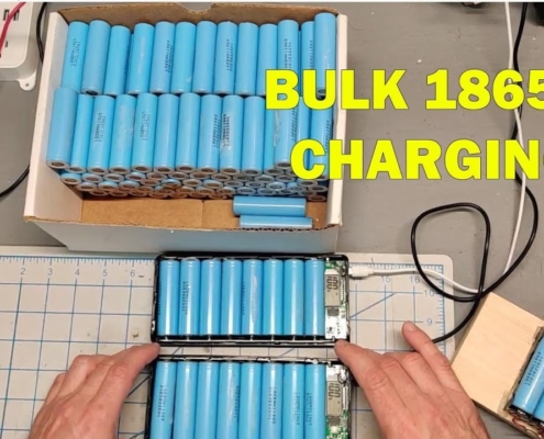 how to charge two 18650 batteries in parallel
