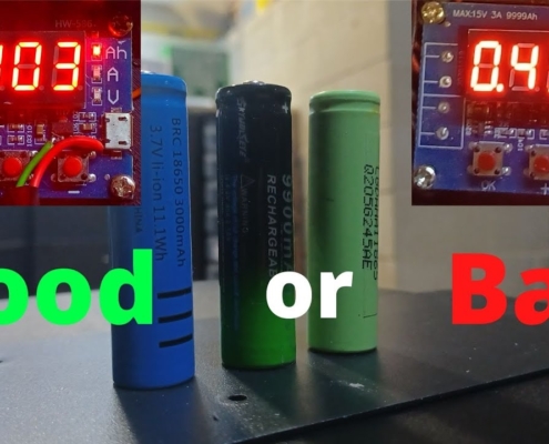 how to check if 18650 battery is good