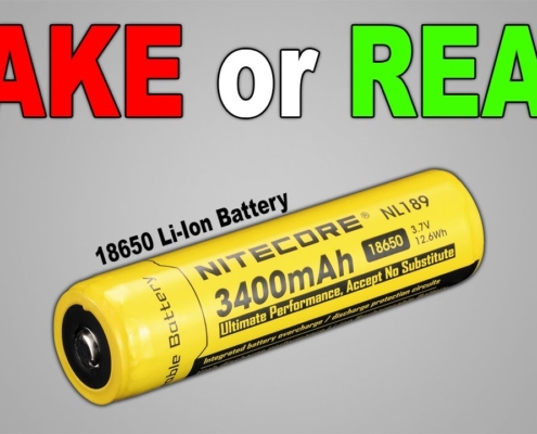 how to identify 18650 battery