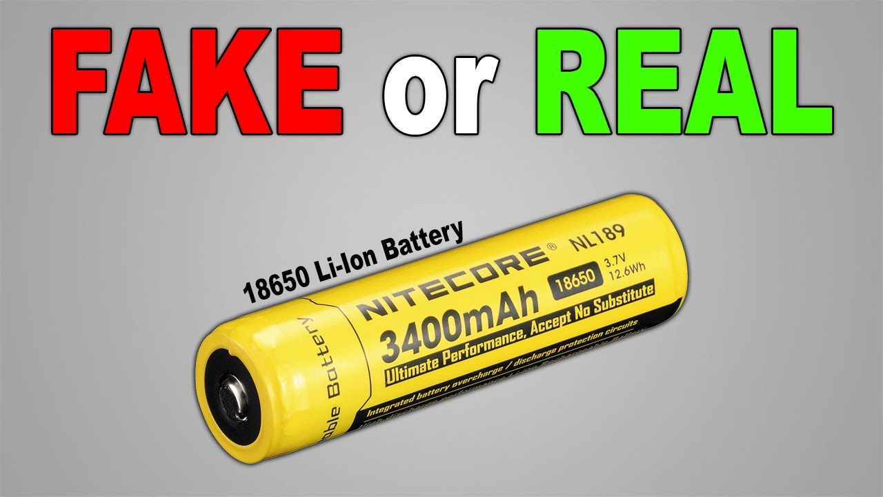 how to identify 18650 battery