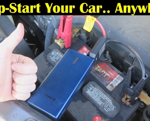 how to jump start a car with a battery pack
