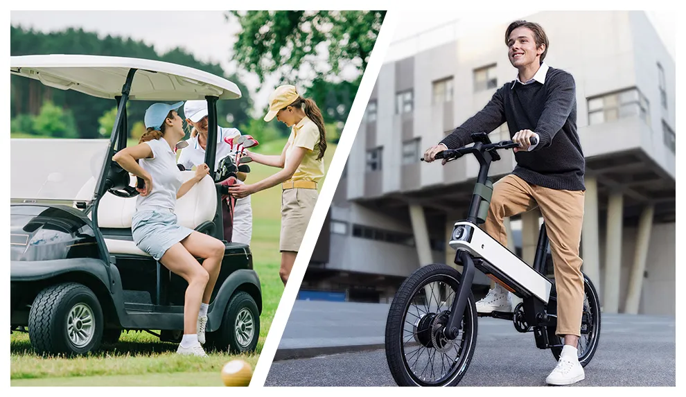 Batterie lithium 12V pour voitures de golf