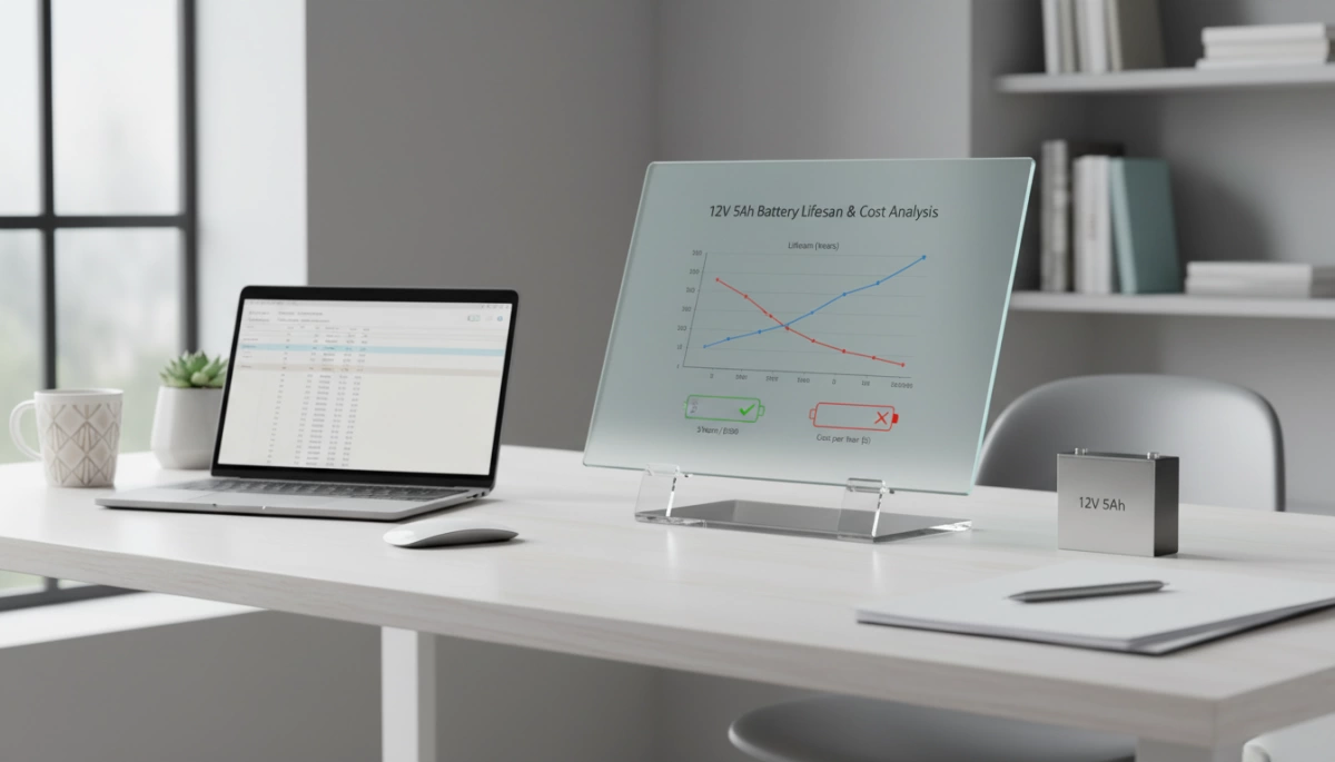 การวิเคราะห์อายุการใช้งานและต้นทุนของแบตเตอรี่ 12V 5Ah