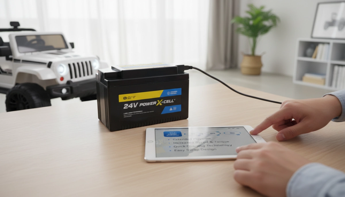 Avantages et caractéristiques de la batterie Power Wheels 24V