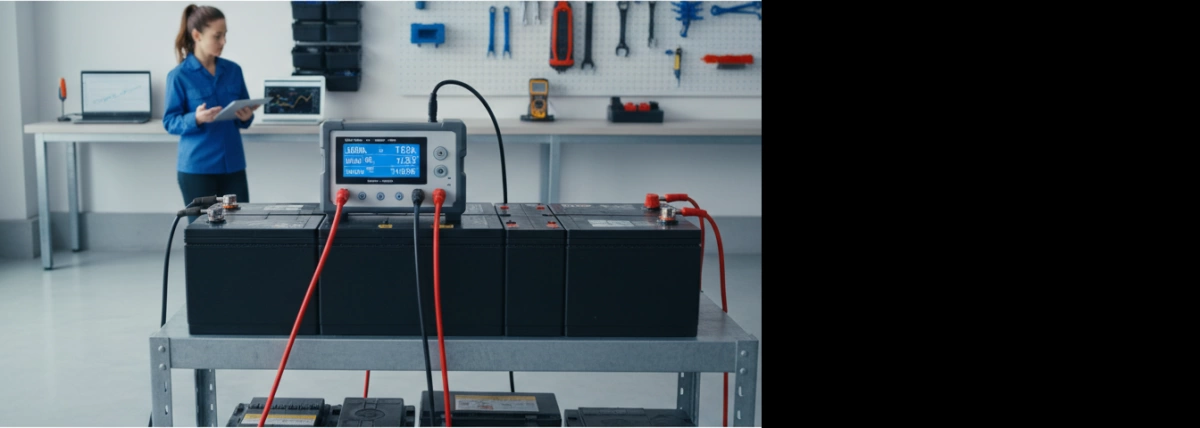 Procedura di Test di Carico della Batteria e Monitoraggio