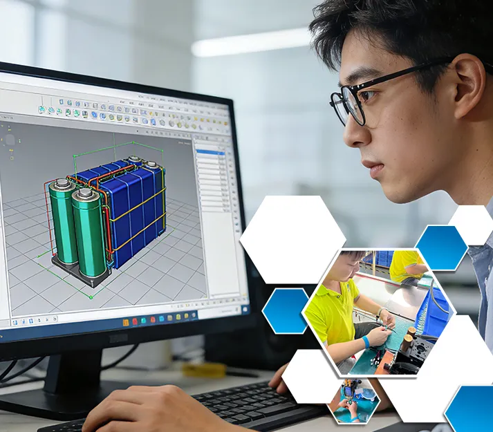 Solutions de stockage d'énergie domestique personnalisées 25,6V