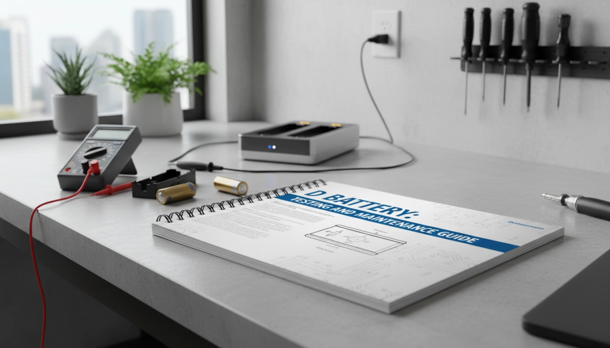 Guide de test et d'entretien des piles D