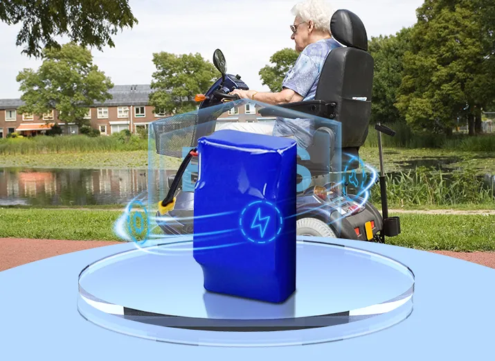 Batterie 24V pour fauteuils roulants électriques