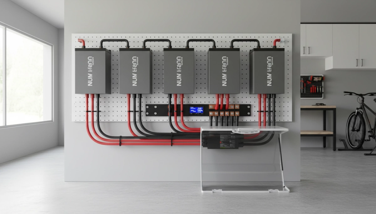 Câblage parallèle sécurisé des batteries Nuranu LiFePO4