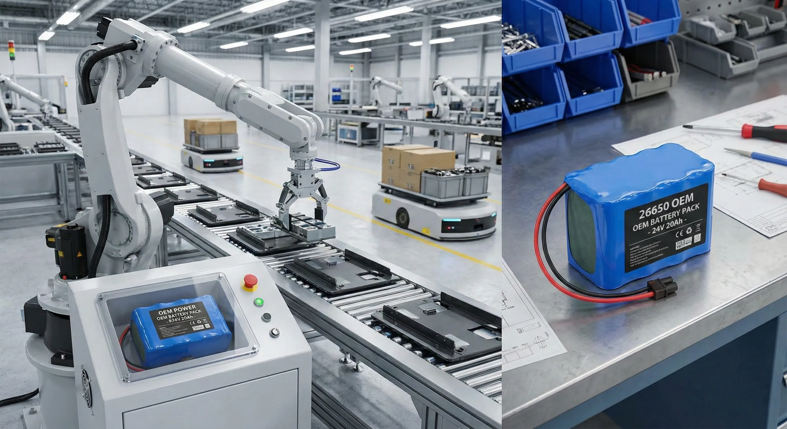 Standart voltaj platformlarına sahip OEM ekipmanları