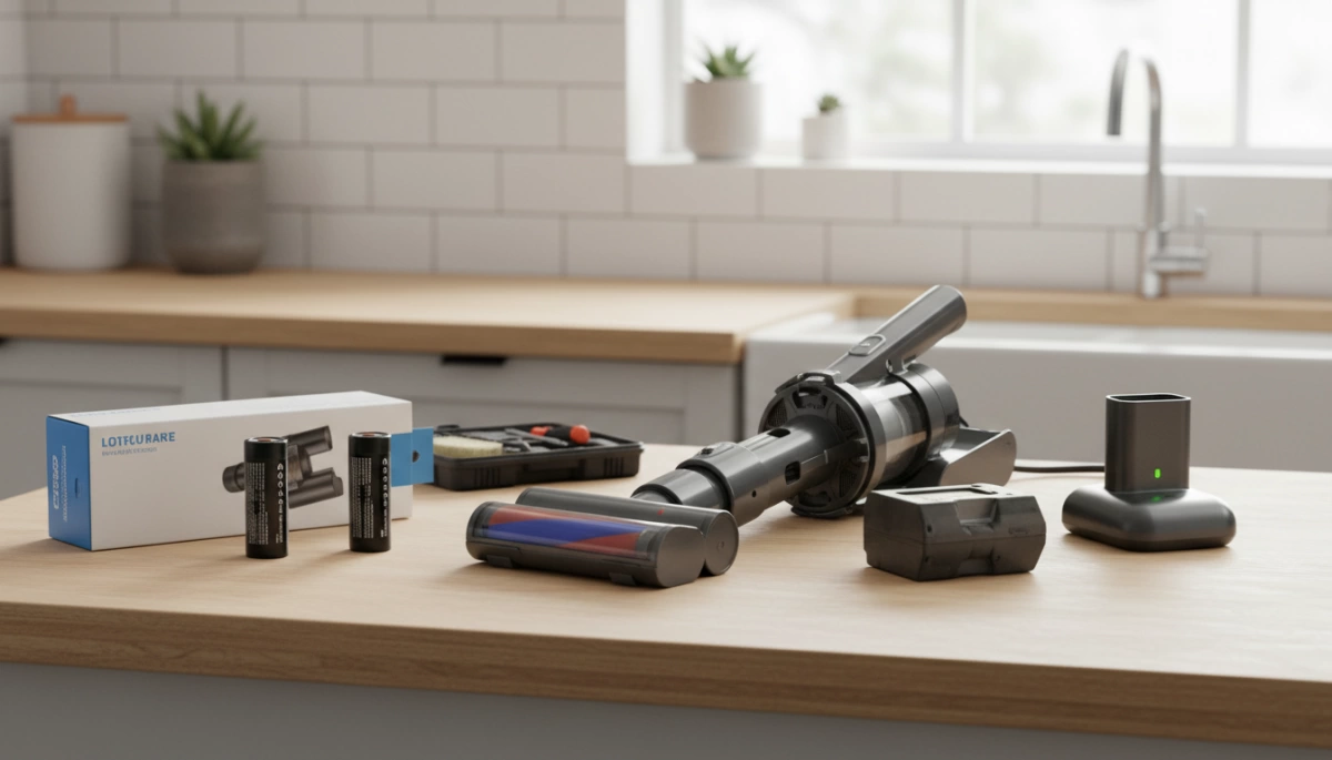 Cordless vacuum battery replacement options