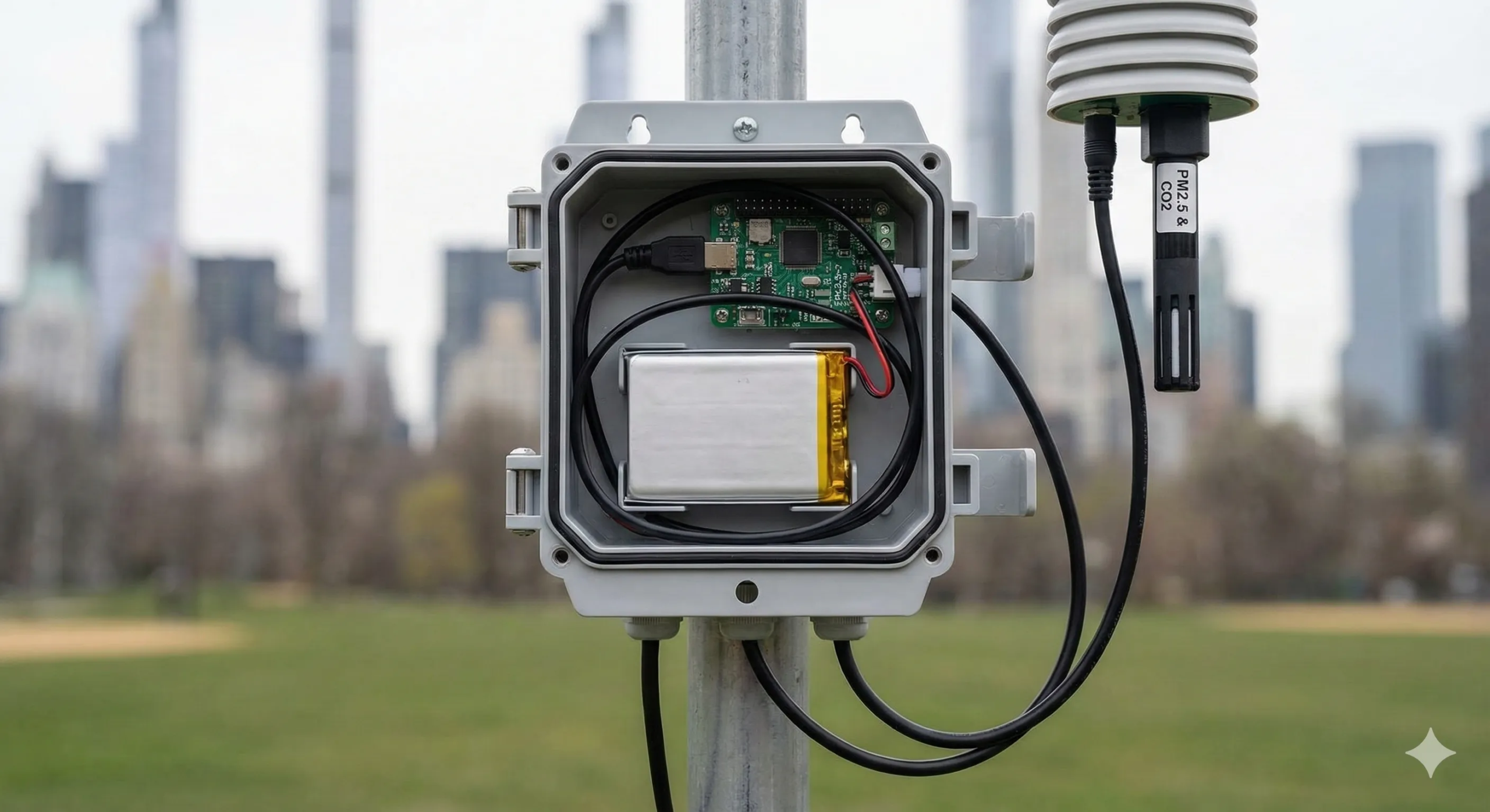 การตรวจวัดคุณภาพอากาศ