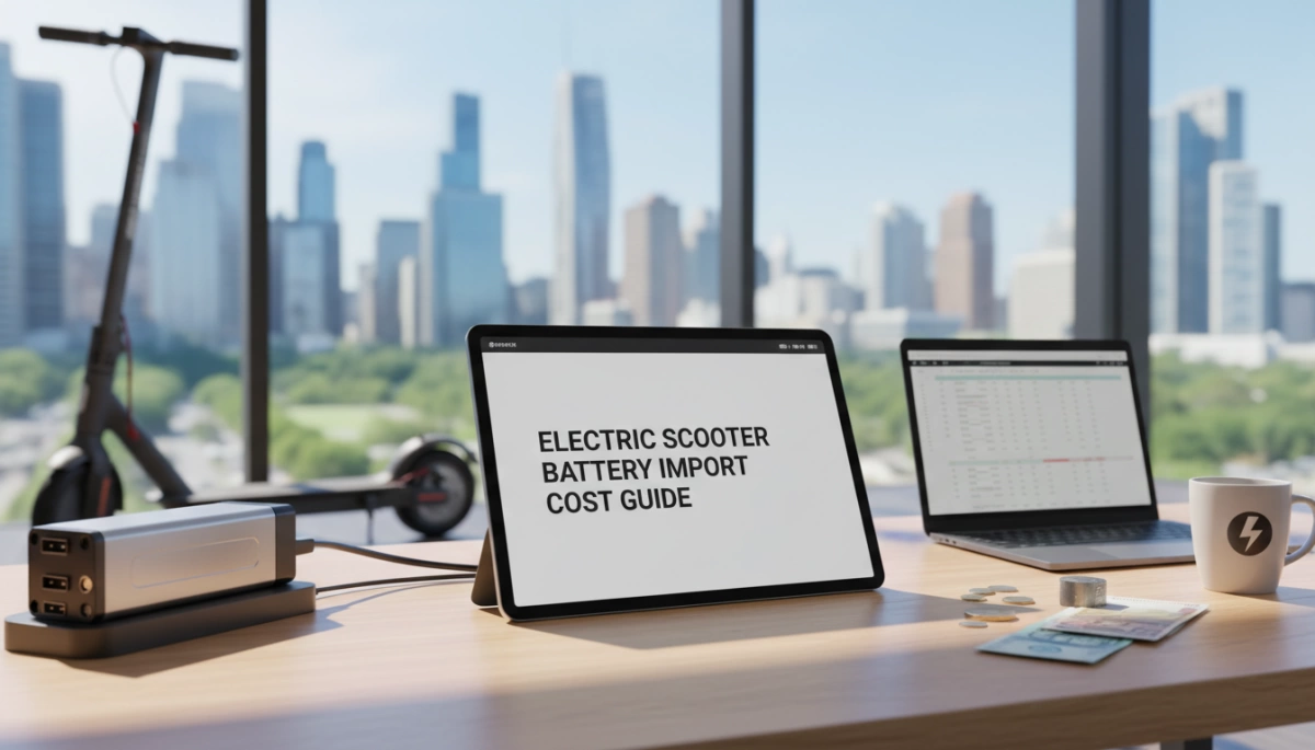 Guía de Costos de Importación de Baterías para Scooters Eléctricos