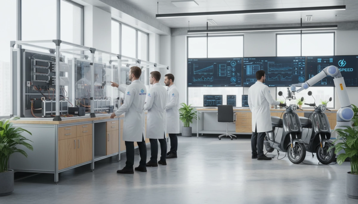 Velocidad de I+D del proveedor de baterías para patinetes eléctricos