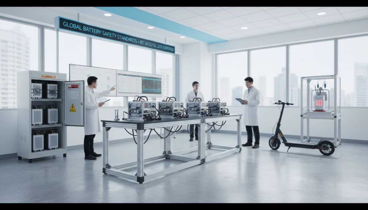 電動スクーター用バッテリの安全基準