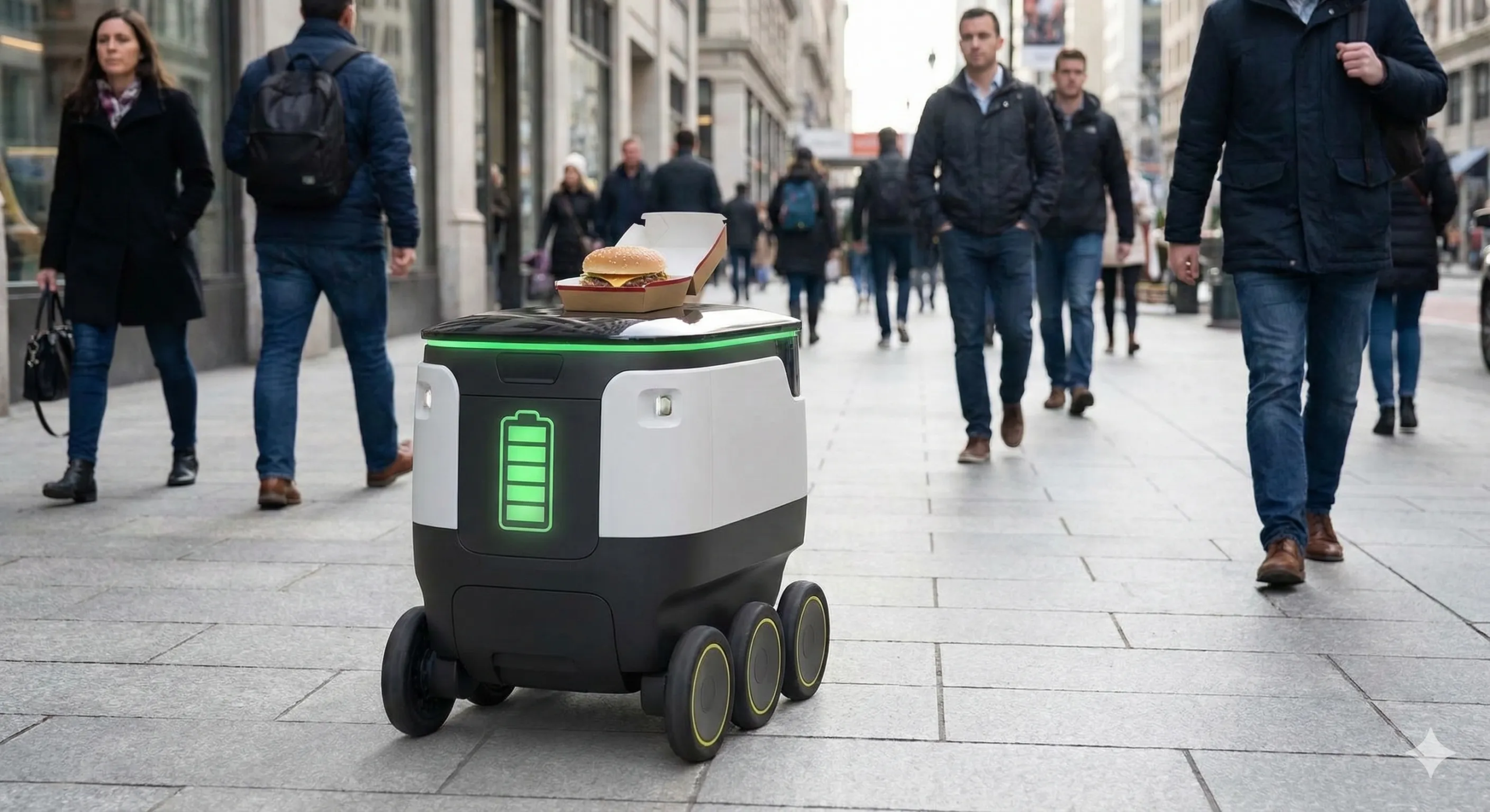 Robots de entrega de comida