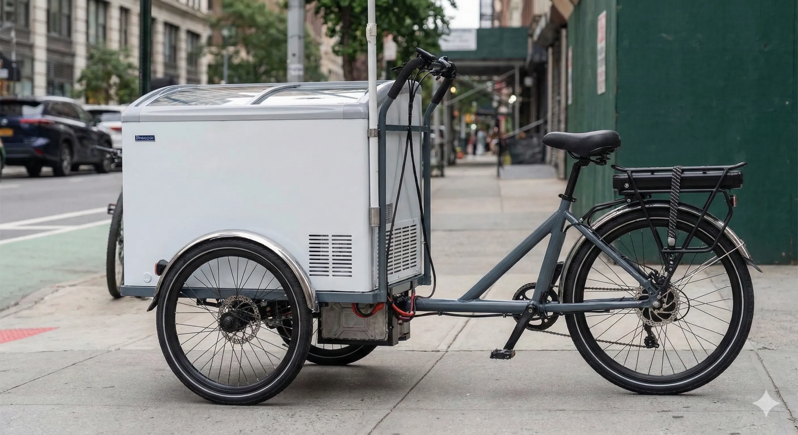 Ciclomotore per Consegne di Cibo