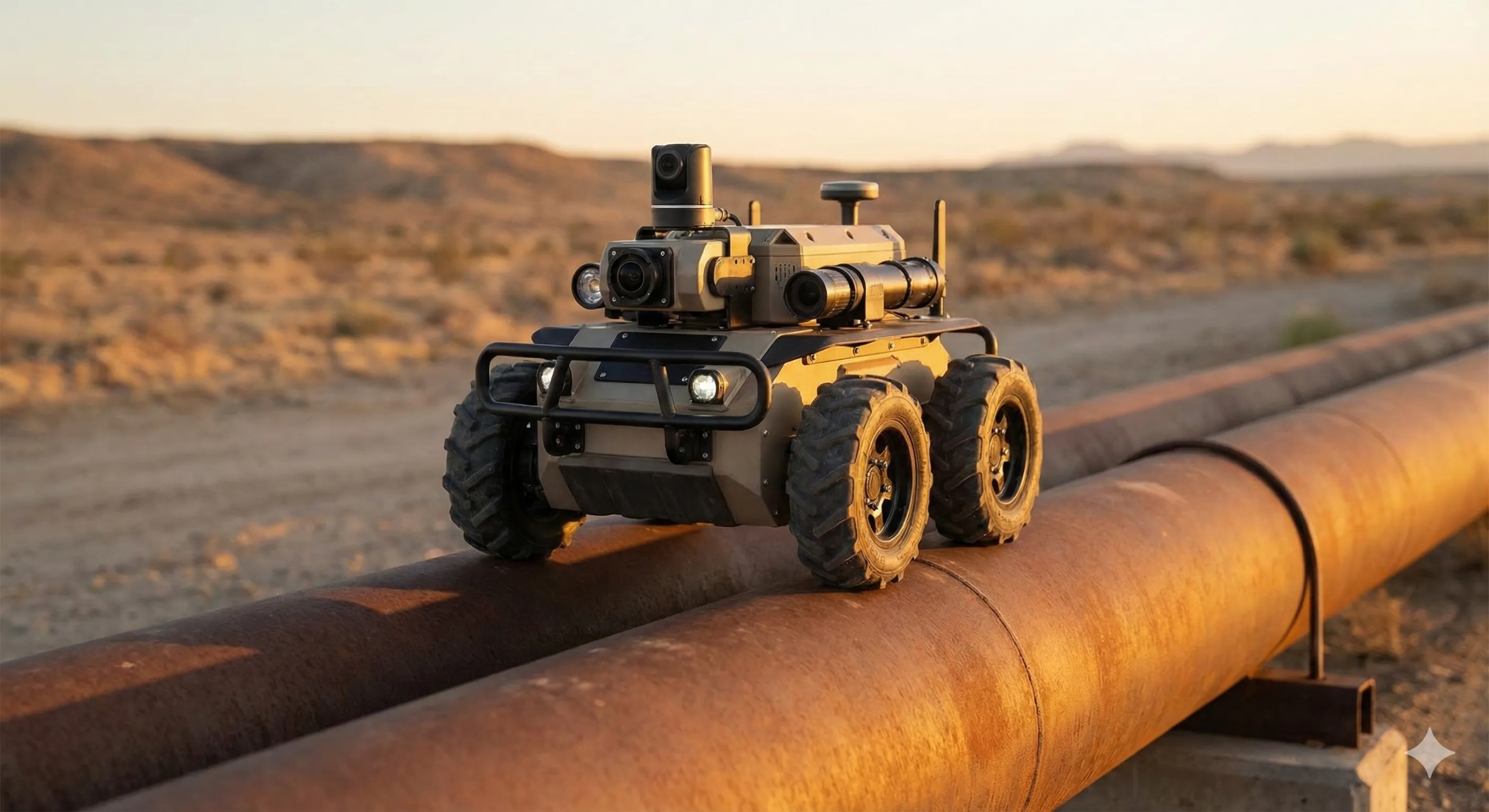 Inspektionsroboterbatterie