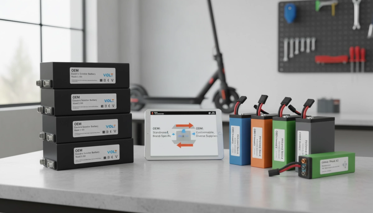OEM vs ODM Electric Scooter Batteries